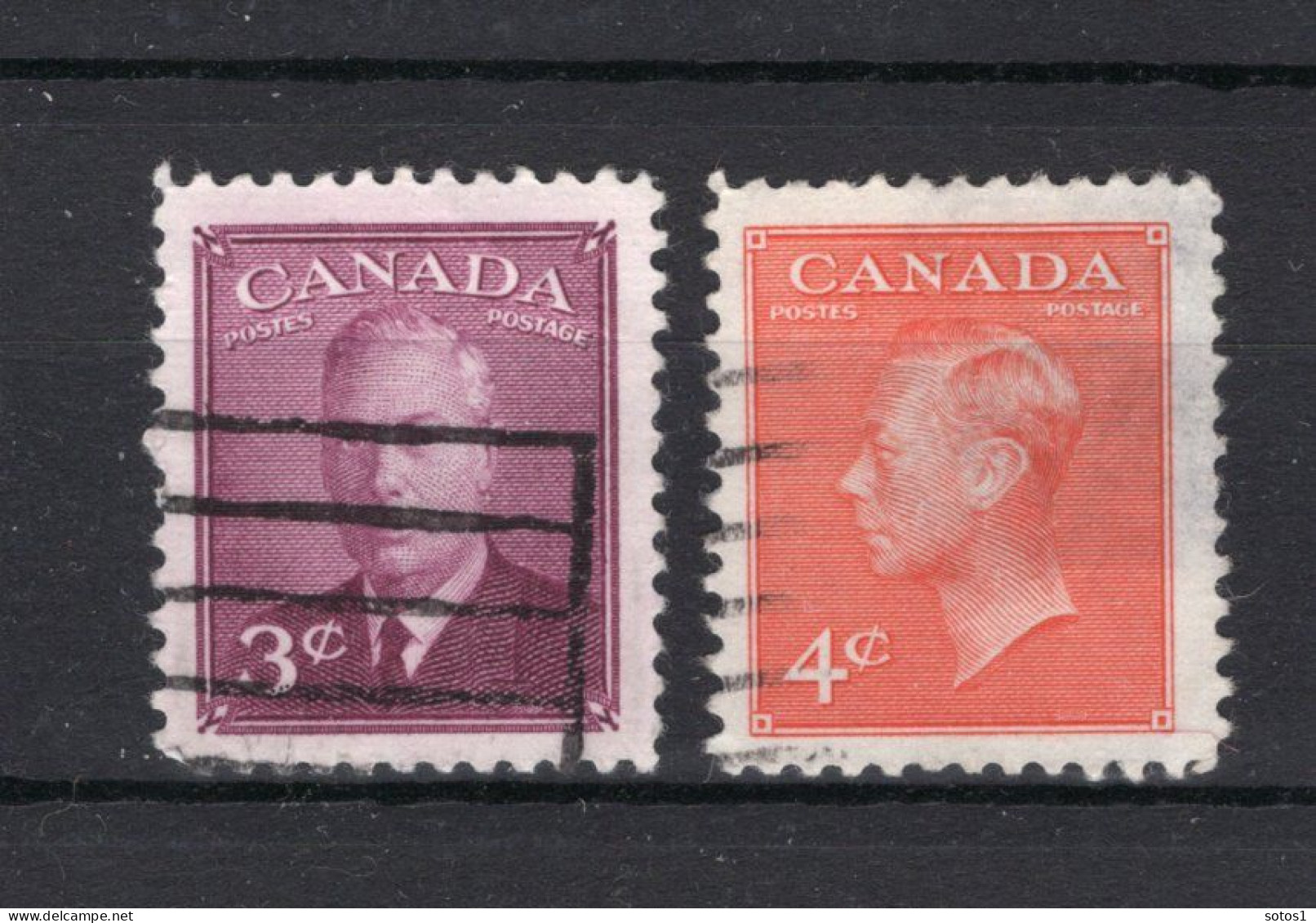 CANADA Yt. 238/239° Gestempeld 1949-1951 - Gebraucht