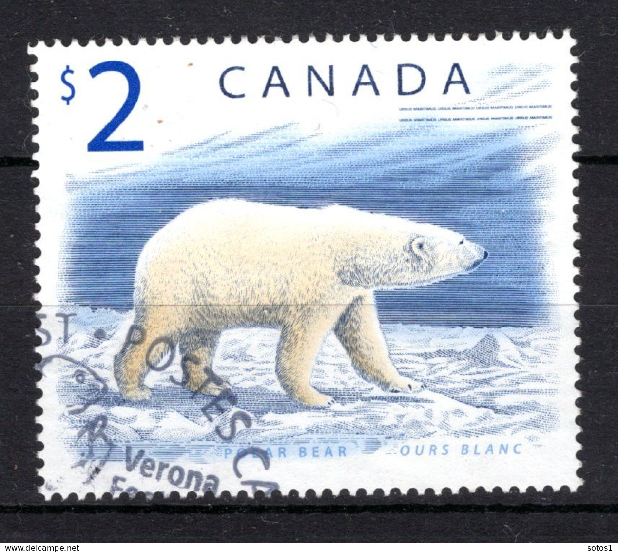 CANADA Yt. 1617° Gestempeld 1998 - Used Stamps