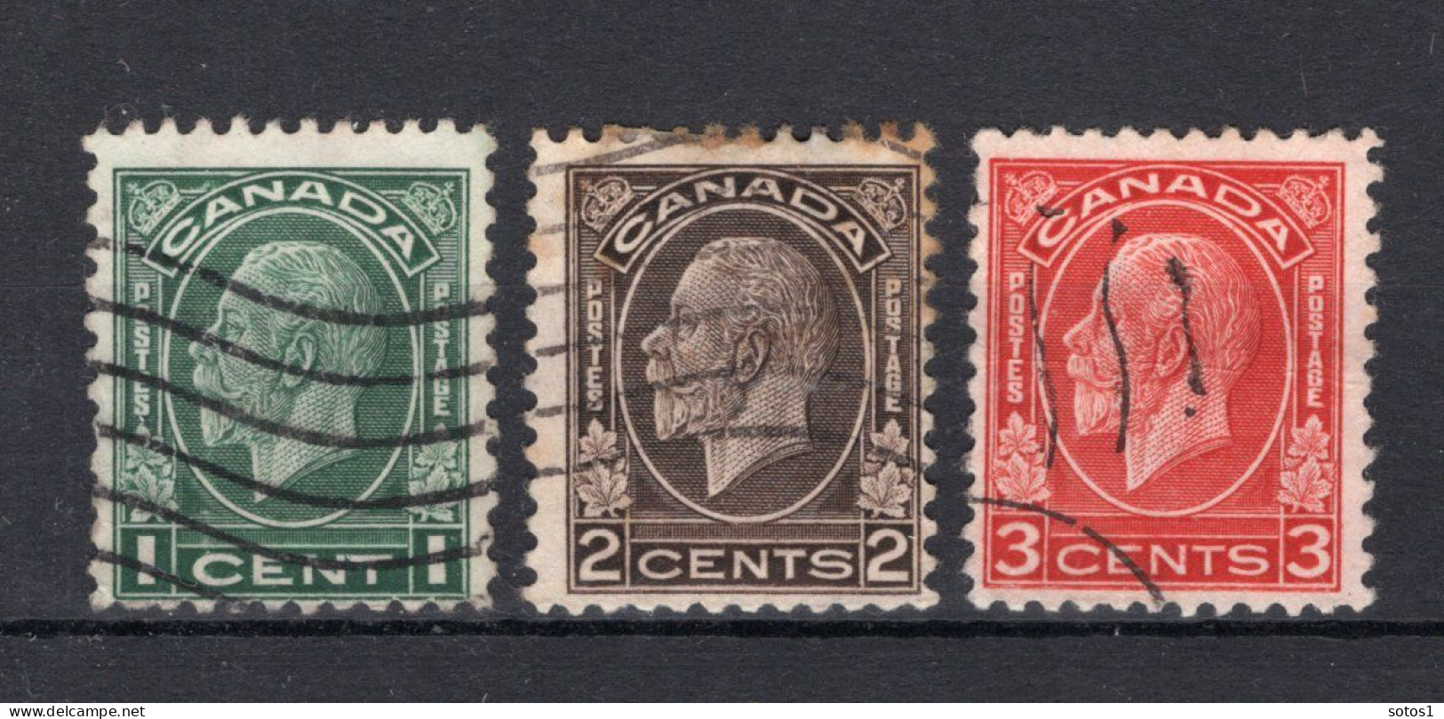 CANADA Yt. 161/163° Gestempeld 1932-1933 - Used Stamps