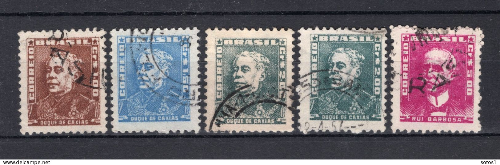 BRAZILIE Yt. 583/584B° Gestempeld 1954-1956 - Used Stamps