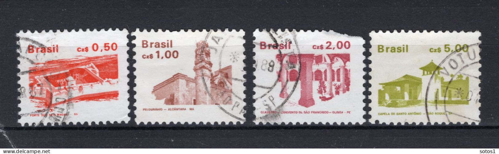 BRAZILIE Yt. 1823/1826° Gestempeld 1986 - Used Stamps