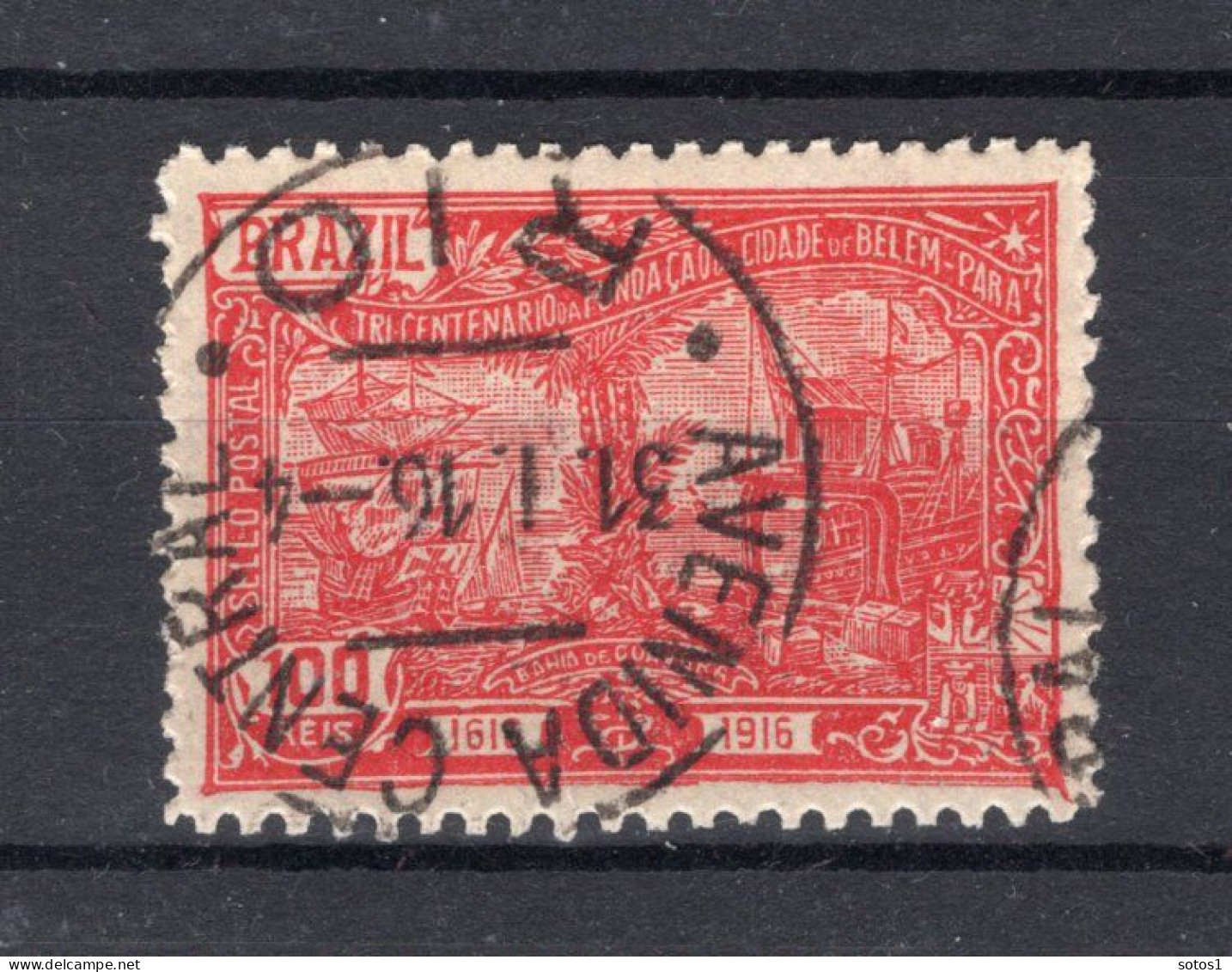 BRAZILIE Yt. 148° Gestempeld 1916 - Used Stamps