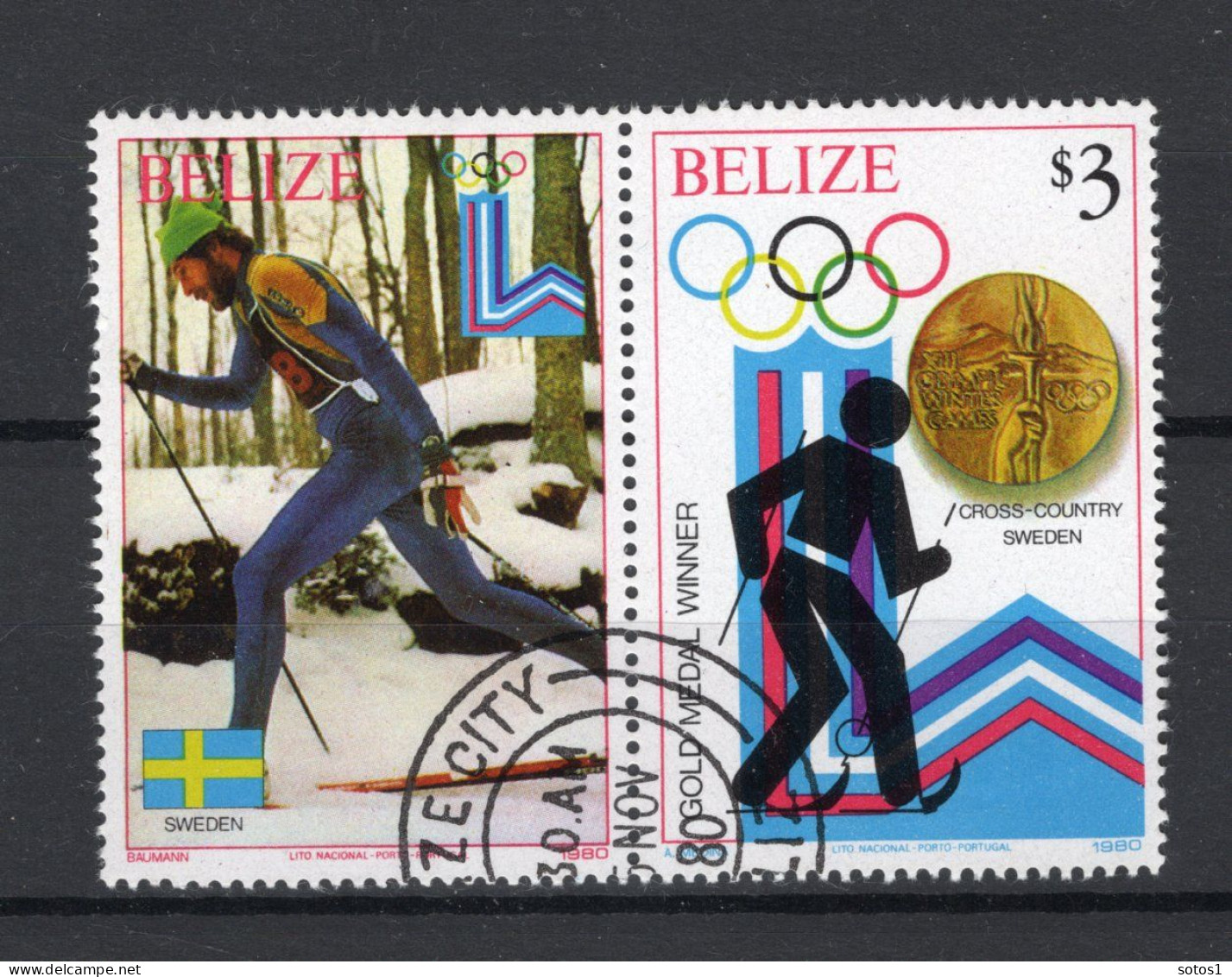 BELIZE Yt. 493° Gestempeld 1980 - Belize (1973-...)