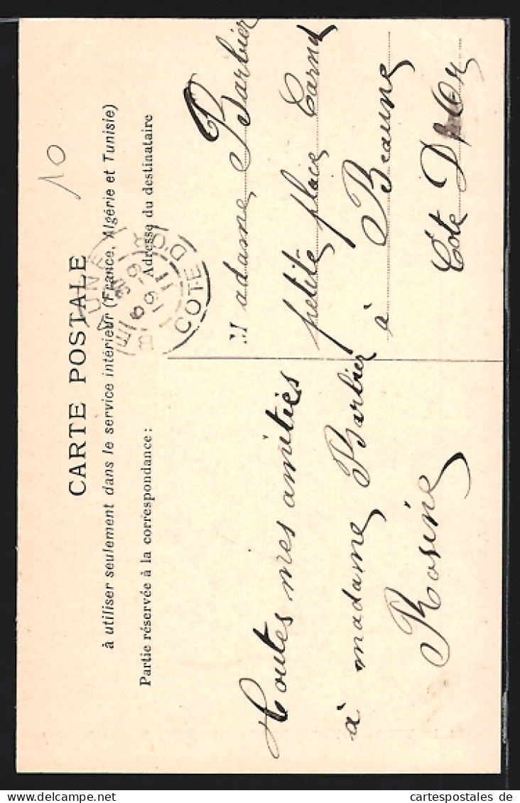 CPA Le Puy, Costume Du Velay, Auvergne  - Unclassified