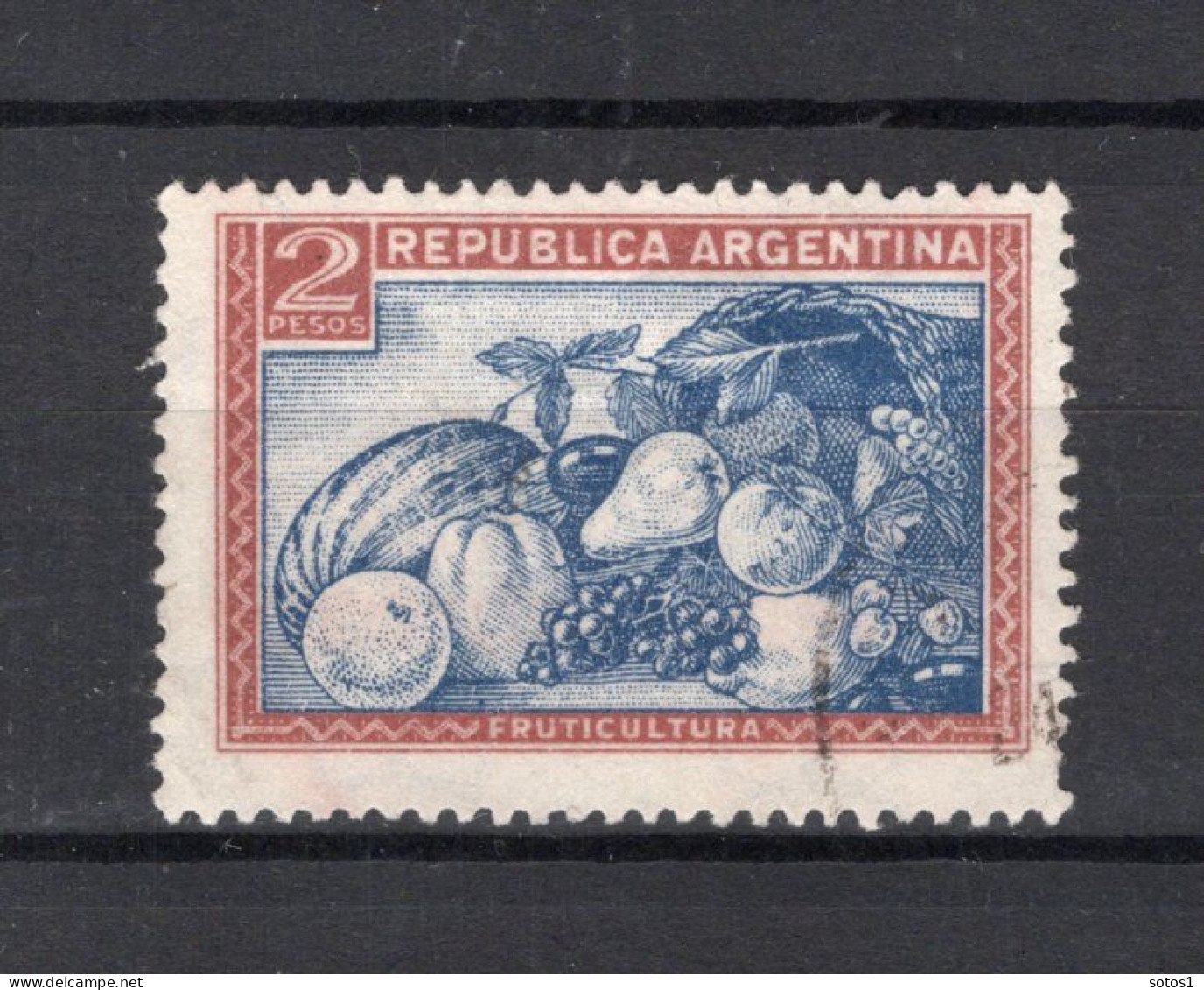 ARGENTINIE Yt. 381a° Gestempeld 1935 - Gebraucht