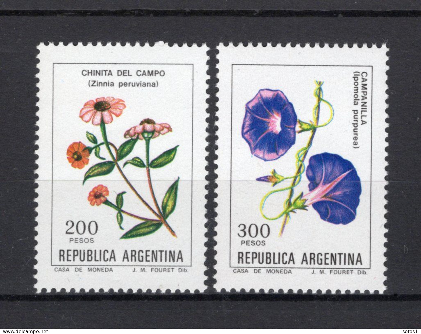 ARGENTINIE Yt. 1312/1313 MNH 1982 - Neufs