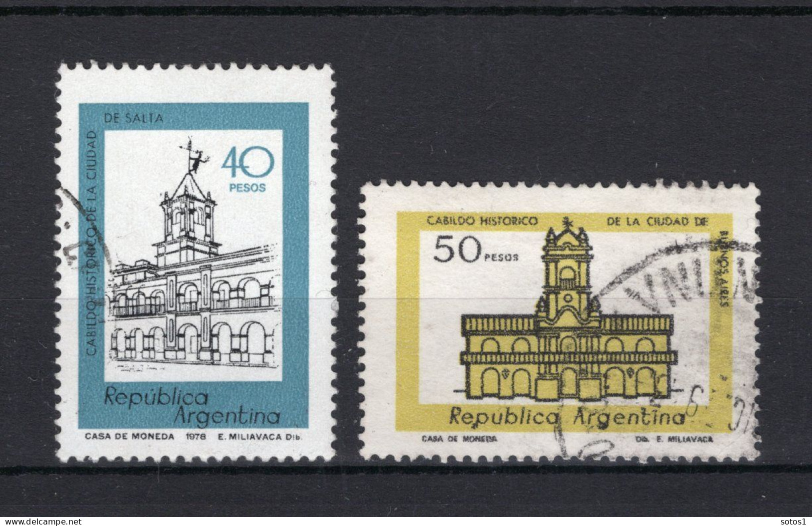 ARGENTINIE Yt. 1146/1147° Gestempeld 1978 - Used Stamps