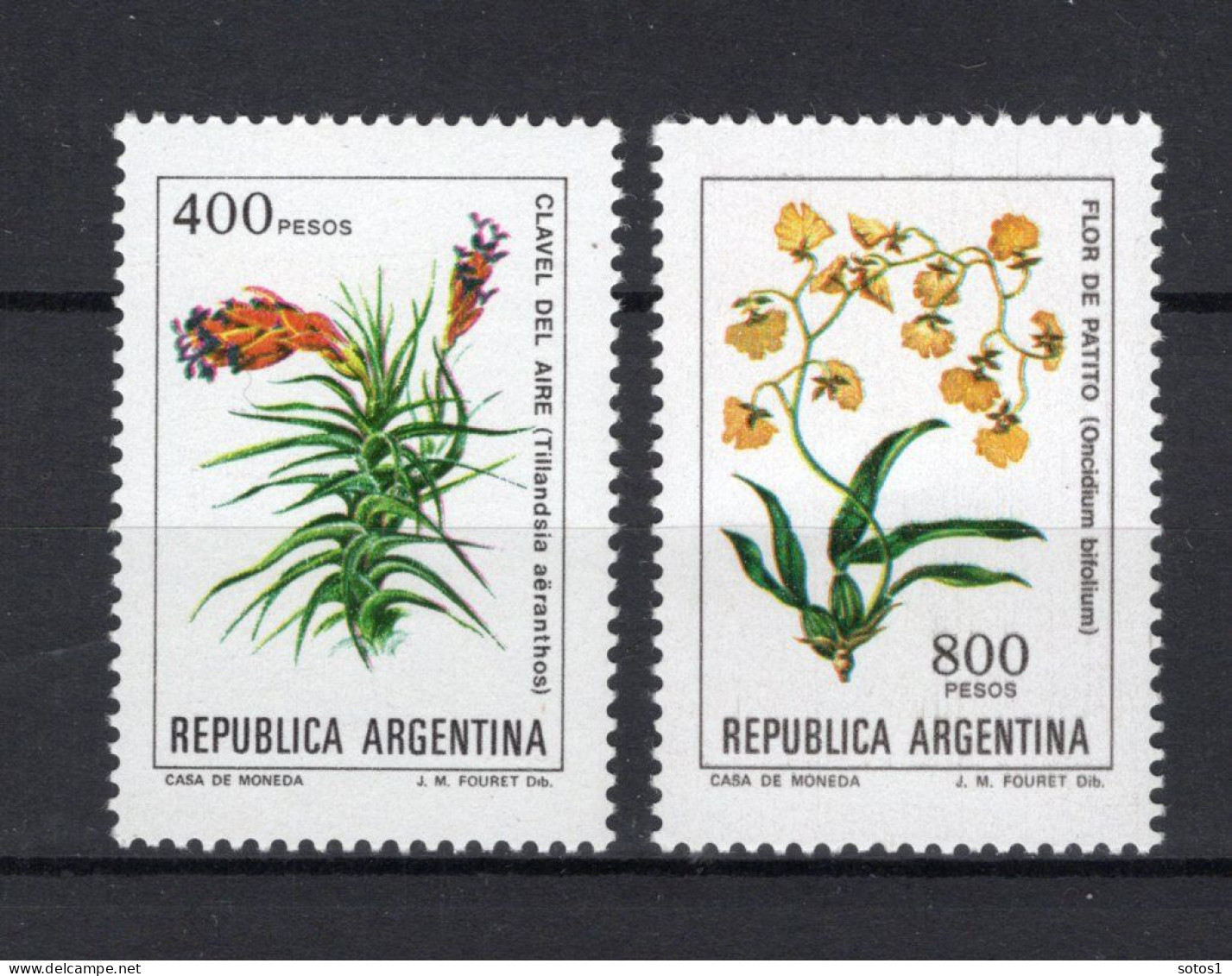 ARGENTINIE Yt. 1333/1334 MNH 1982 - Unused Stamps