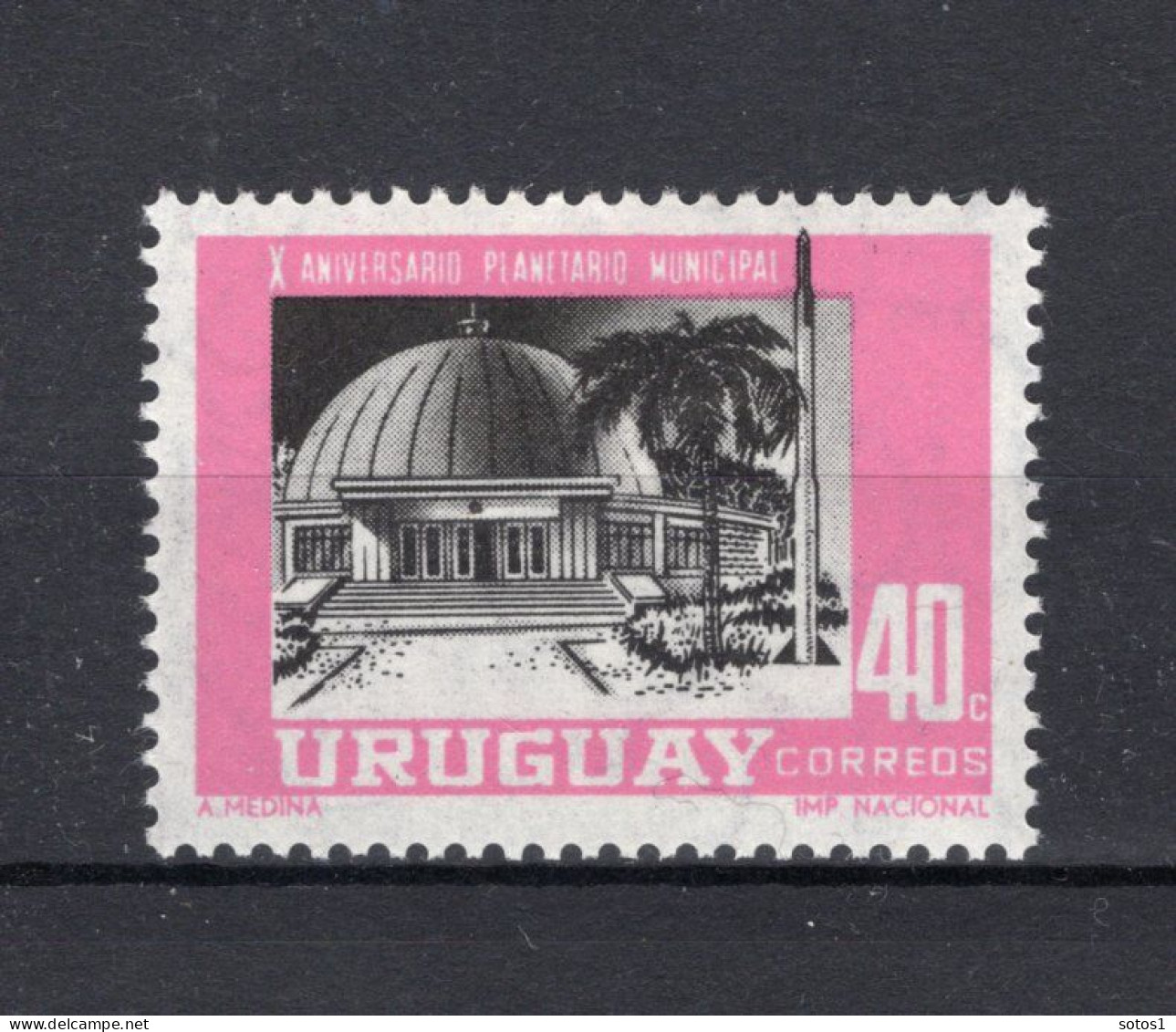 URUGUAY Yt. 752 MH 1966 - Uruguay