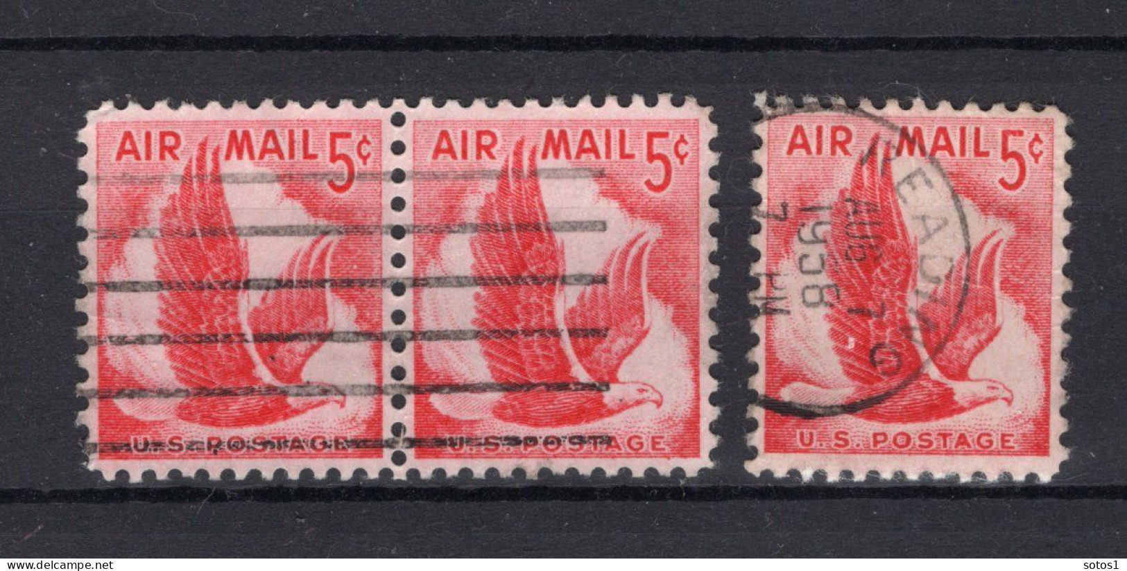 UNITED STATES Yt. PA48° Gestempeld Luchtpost 1954-1958 - 2a. 1941-1960 Used