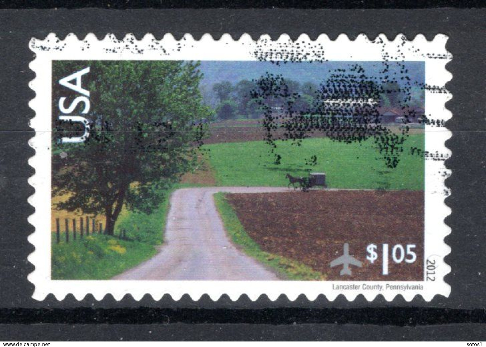 UNITED STATES Yt. PA143° Gestempeld 2012 - 3a. 1961-… Gebraucht