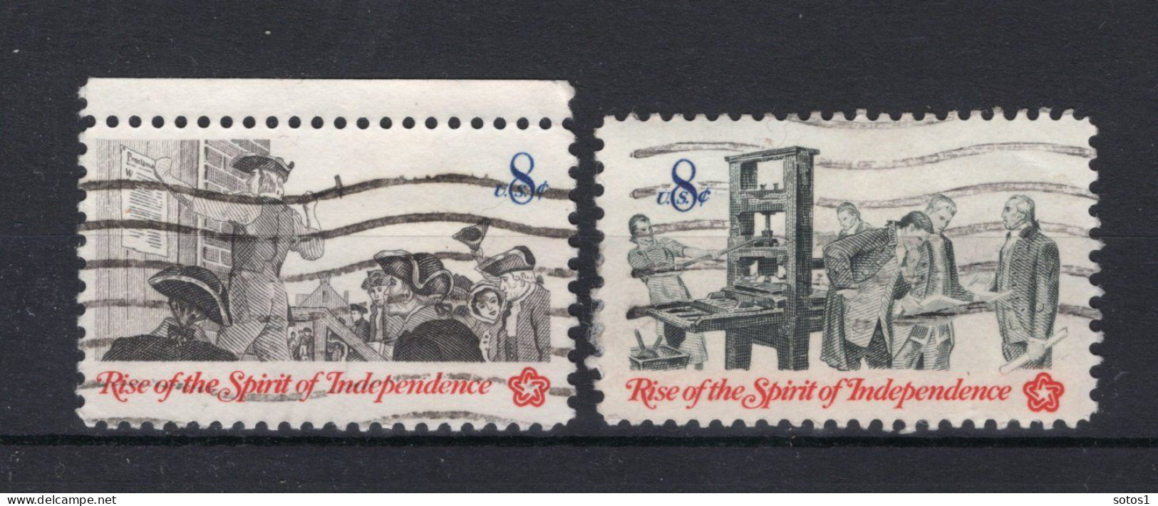 UNITED STATES Yt. 976/977° Gestempeld 1973 - Used Stamps
