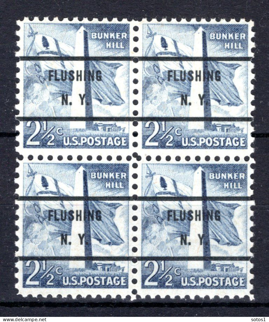 UNITED STATES Yt. 663 MH/MNH Precancelled Flushing N.Y. 4 St. - Precancels