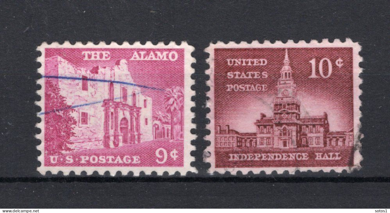 UNITED STATES Yt. 614/615° Gestempeld 1956 - Used Stamps