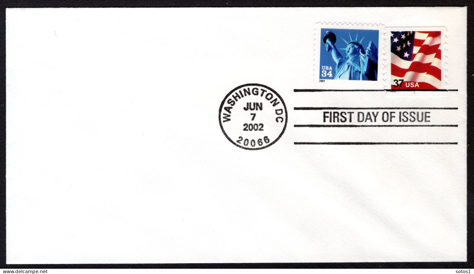 UNITED STATES Yt. 3361 FDC 2002 - 2001-2010