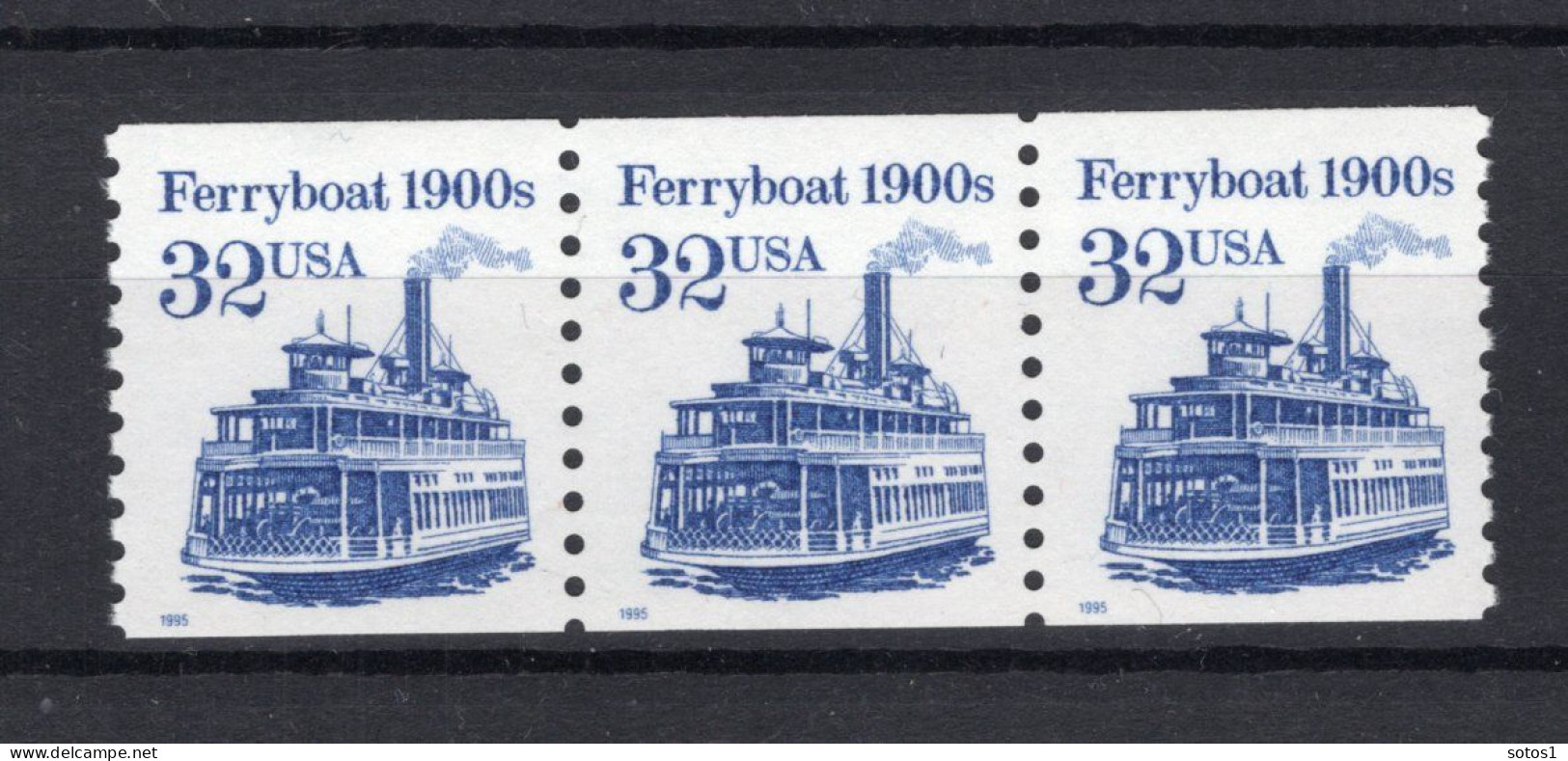 UNITED STATES Yt. 2357 MNH 3 Stuks 1995 - Nuevos