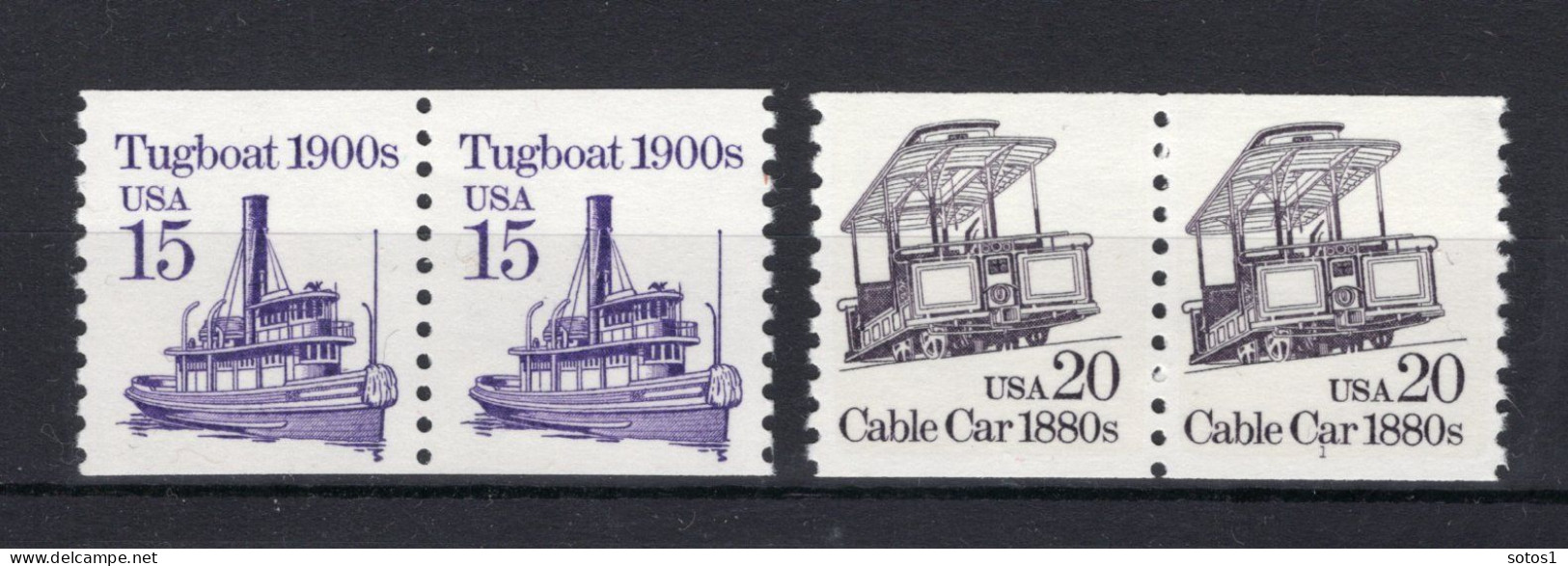 UNITED STATES Yt. 1839/1840 MNH 2 Stuks 1988 - 1 - Ungebraucht