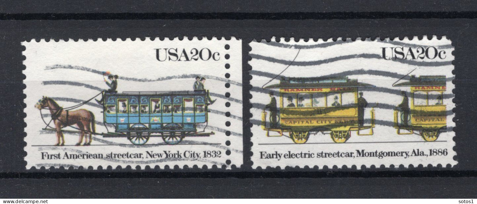 UNITED STATES Yt. 1501/1502° Gestempeld 1983 - Used Stamps