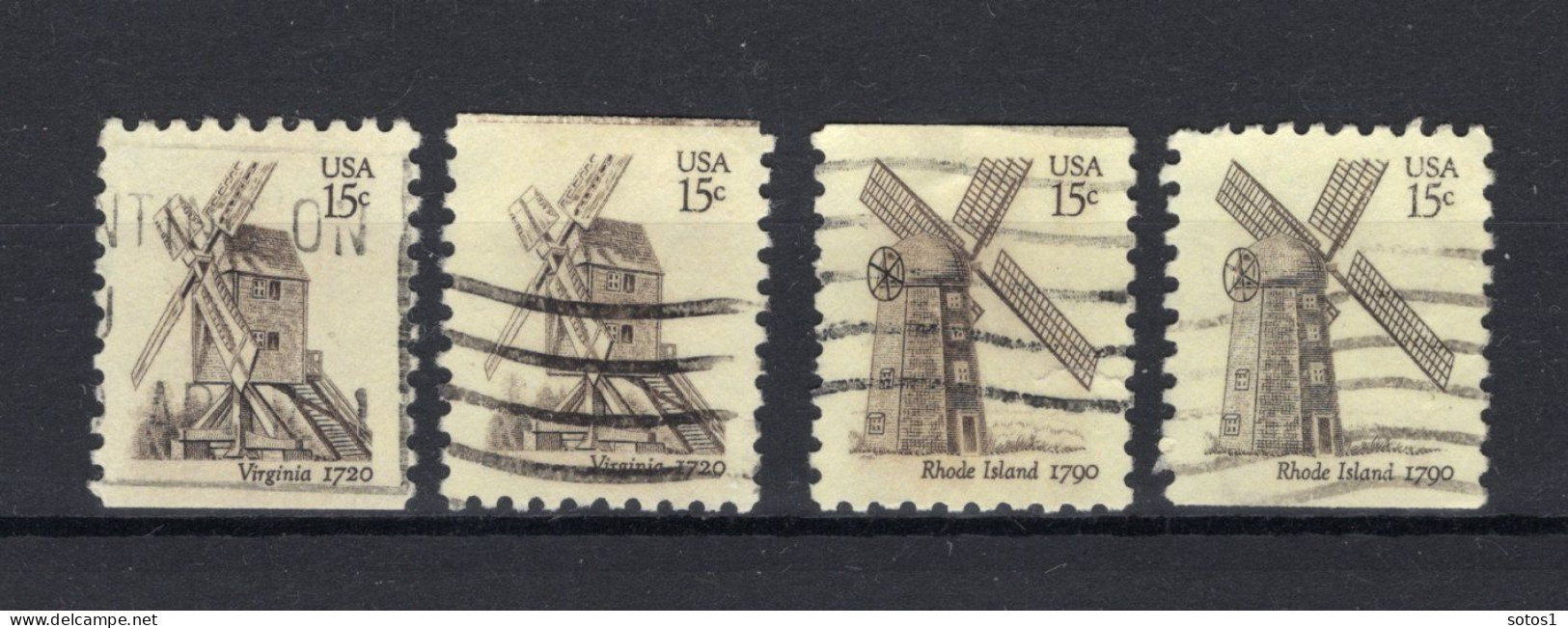 UNITED STATES Yt. 1268/1269° Gestempeld 1980 - Used Stamps