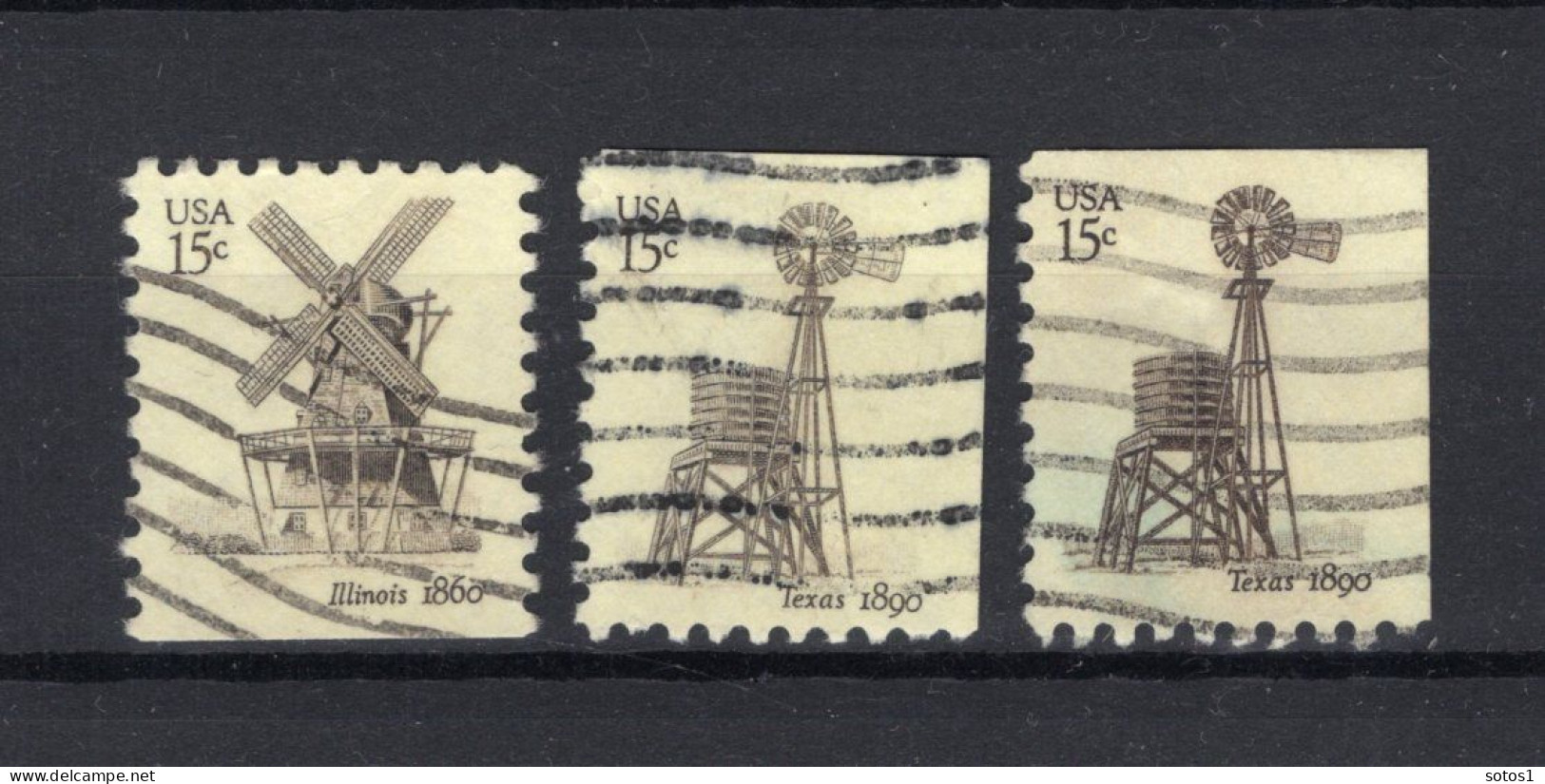 UNITED STATES Yt. 1271/1272° Gestempeld 1980 - Used Stamps