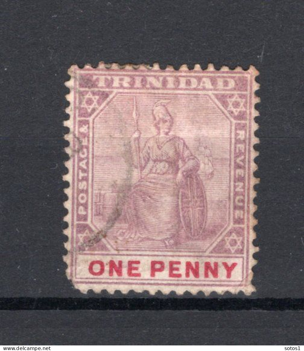 TRINIDAD & TOBAGO Yt. 45° Gestempeld 1896 - Trinidad & Tobago (...-1961)