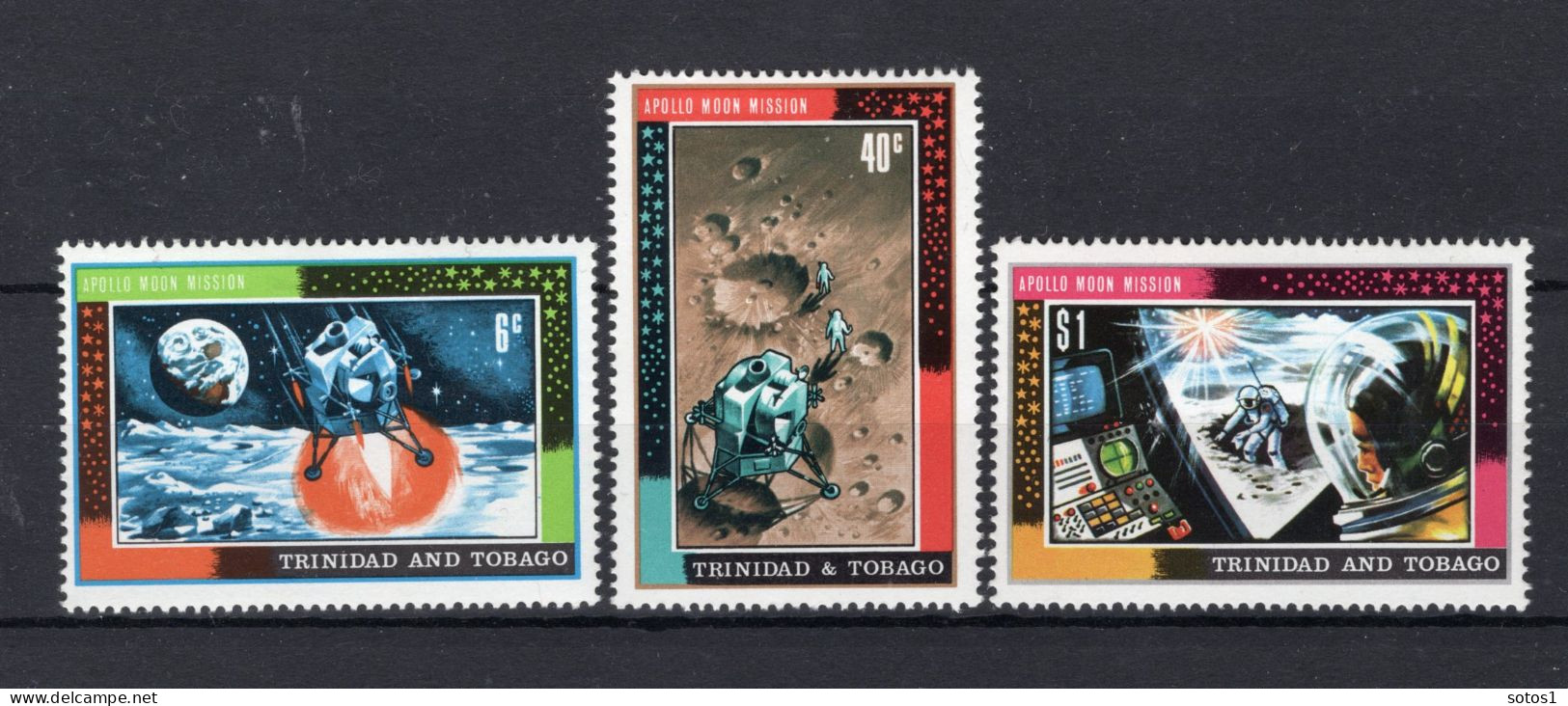 TRINIDAD & TOBAGO Yt. 253/255 MH 1969 - Trinité & Tobago (1962-...)