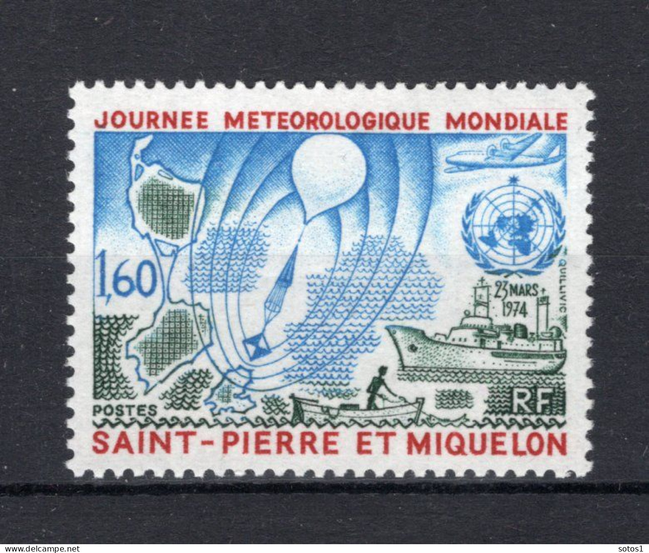 SAINT PIERRE - MIQUELON Yt. 433 MH 1974 - Unused Stamps