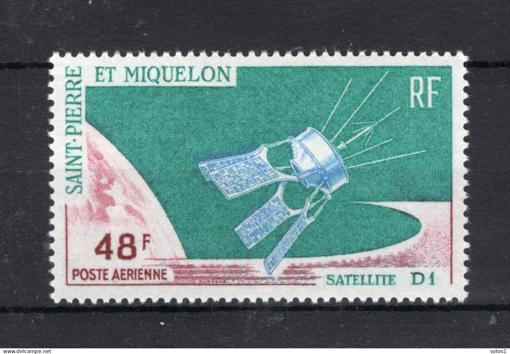 SAINT PIERRE - MIQUELON Yt. PA35 MH Luchtpost 1966 - Neufs