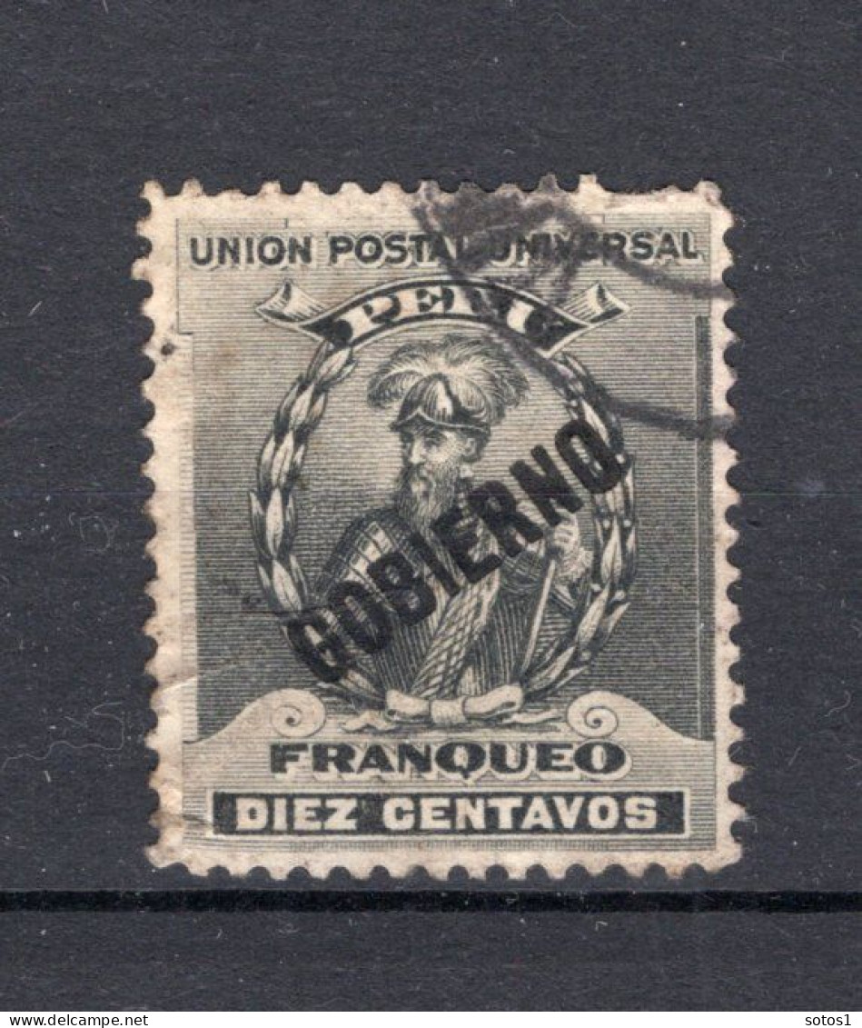 PERU Yt. S22° Gestempeld Dienstzegel 1896-1902 - Pérou