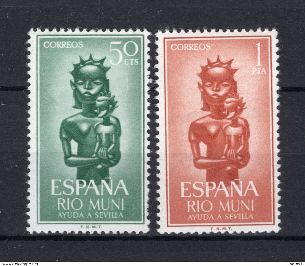 RIO MUNI Yt. 35/36 MH 1963 - Rio Muni