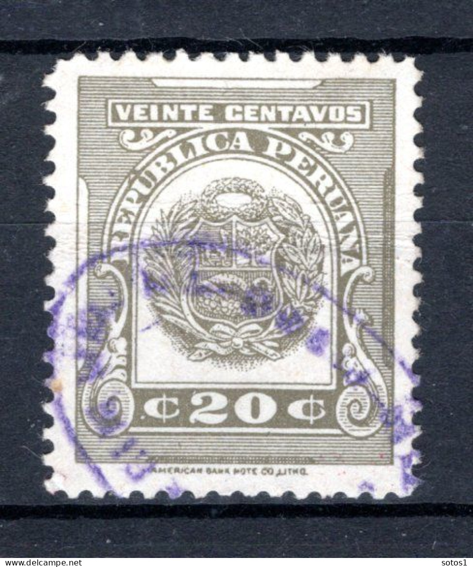 PERU Yt. Revenue Stamp 20 C - Peru
