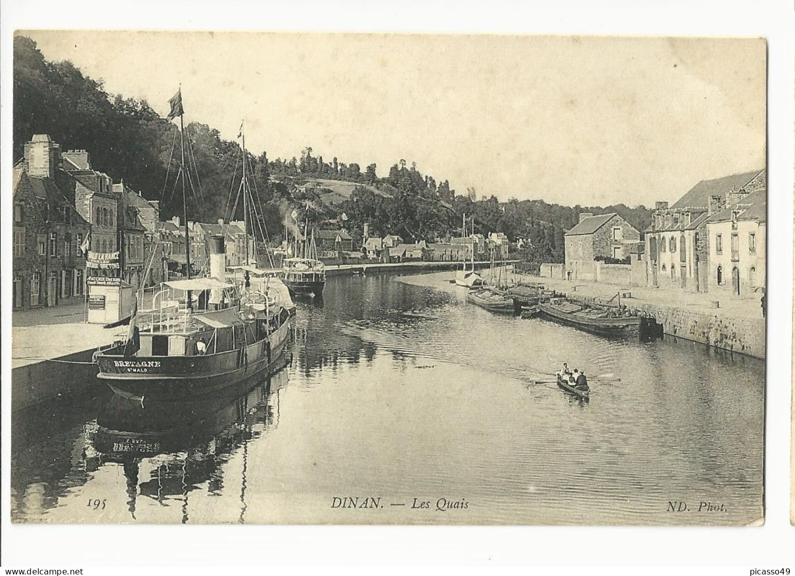 Cote D'armor , Dinan , Les Quais - Dinan