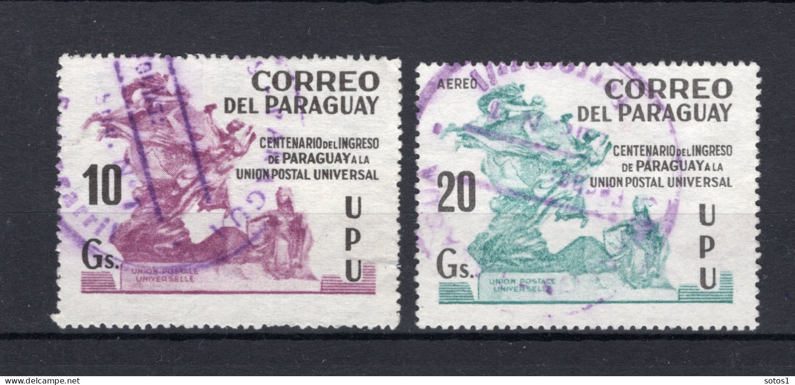 PARAGUAY Mi. 3416/3417° Gestempeld 1981 - Paraguay