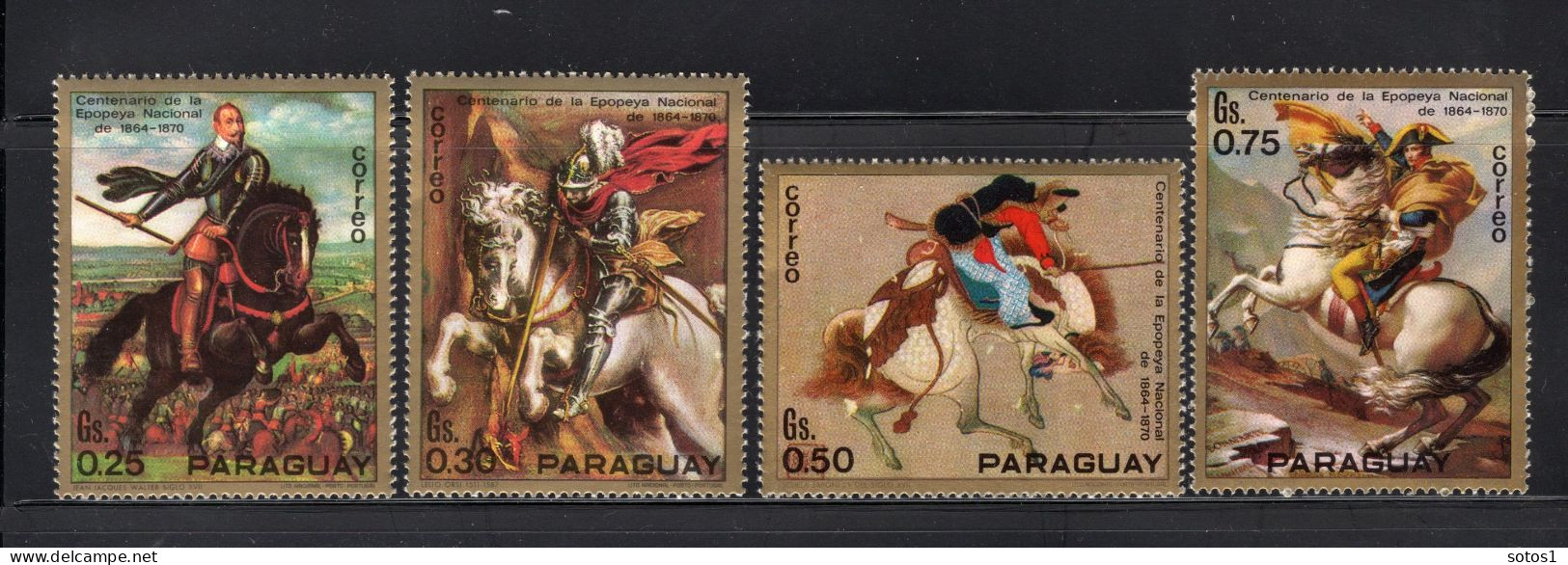 PARAGUAY Mi. 2154/2157 MNH 1971 - Paraguay