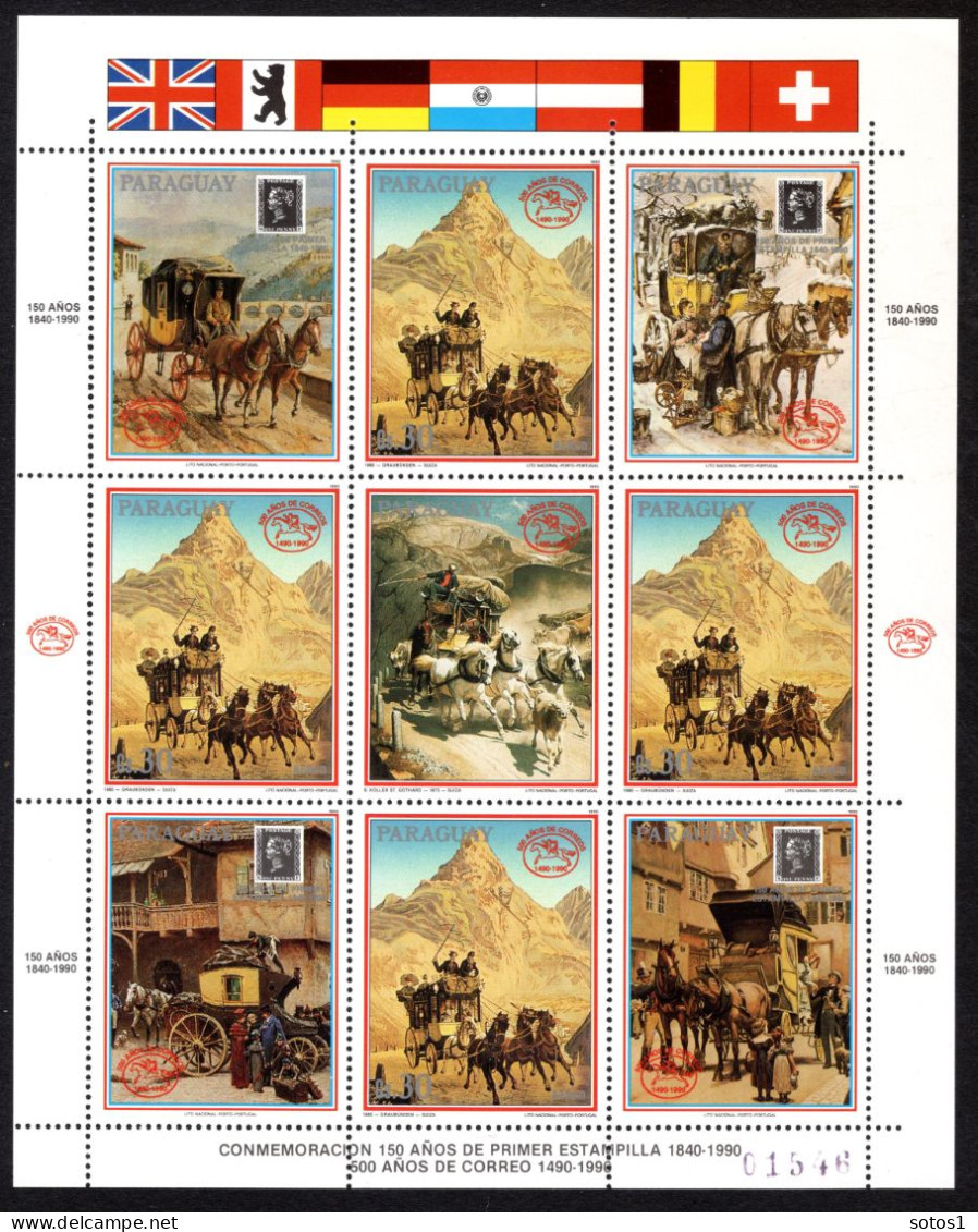 PARAGUAY Mi. 4481 MNH 1990 - Paraguay