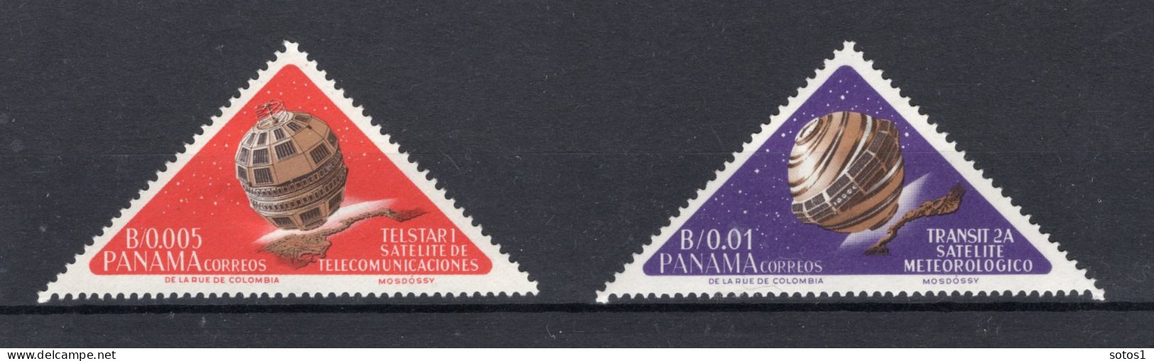 PANAMA Mi. 778/779 MH 1964 - Panama