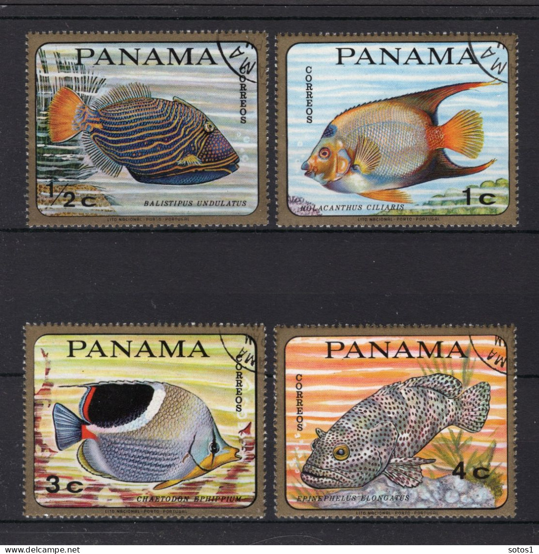 PANAMA Yt. 482/485° Gestempeld 1968 - Panama
