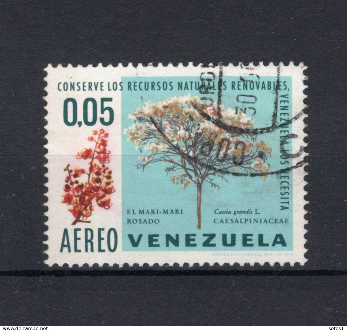 VENEZUELA Yt. PA967° Gestempeld Luchtpost 1969 - Venezuela