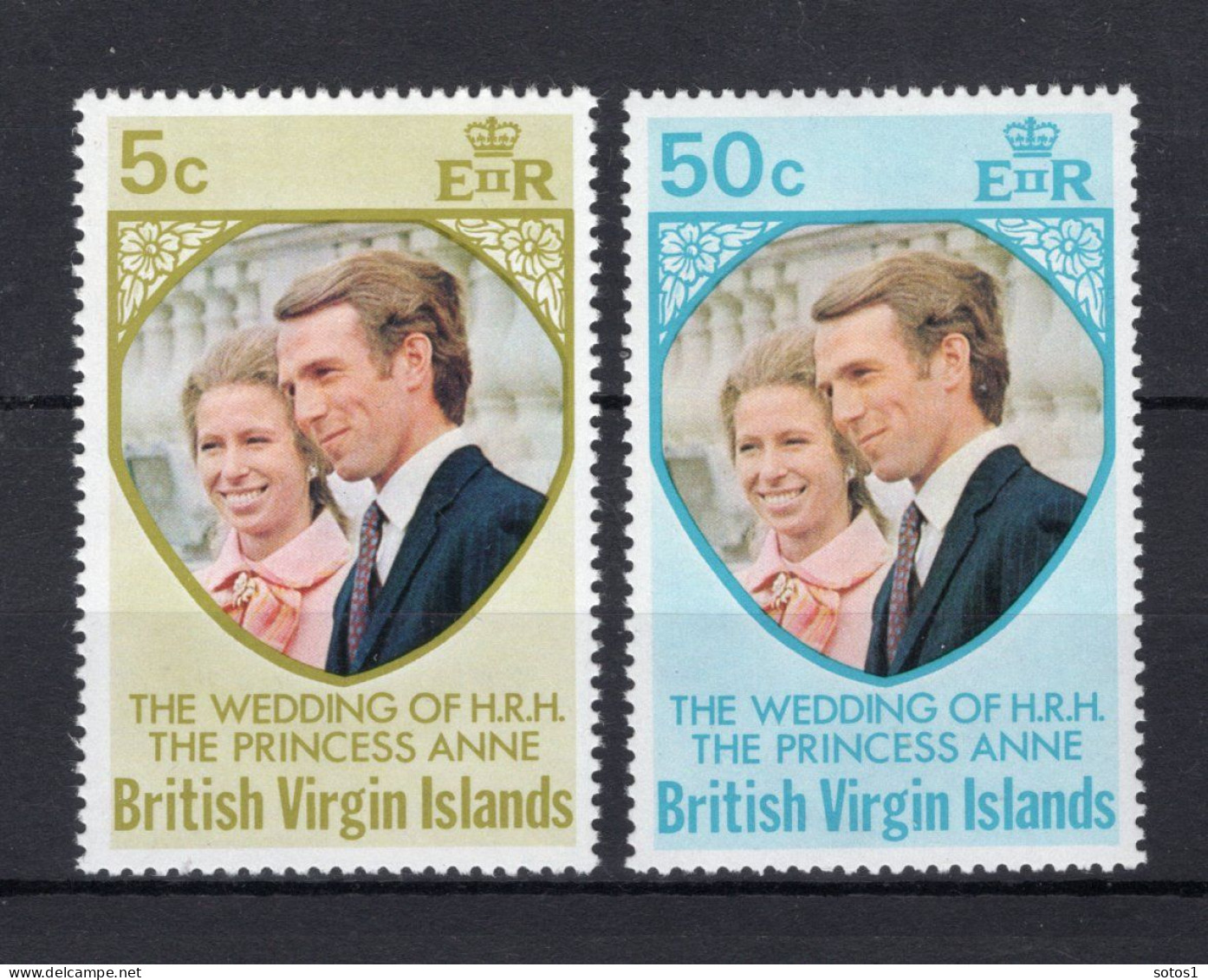 VIRGIN ISLANDS Yt. 258/259 MNH 1973 - British Virgin Islands