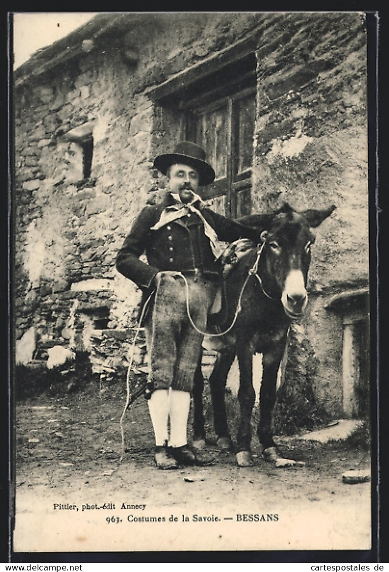 CPA Costumes De La Savoie, Bessans, Auvergne  - Unclassified