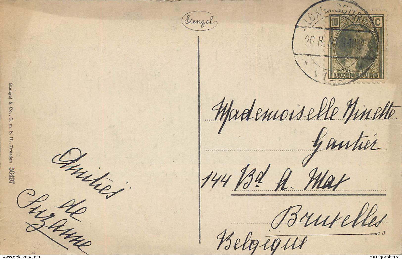 Postcard Luxembourg Pfaffental Et Valle D' Eich - Other & Unclassified