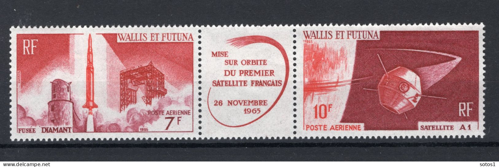 WALLIS ET FUTUNA Yt. PA25A MH Luchtpost 1966 - Unused Stamps