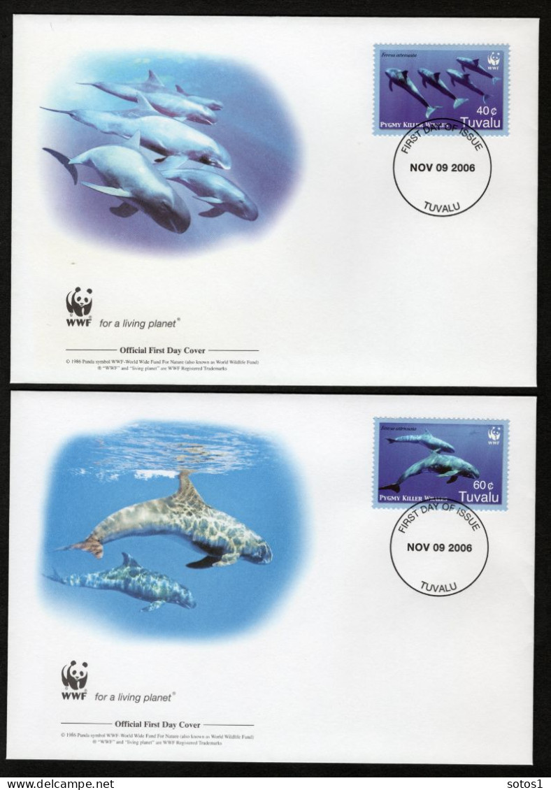 TUVALU Yt. 1141/1144 FDC 4 St. 2006 - Tuvalu (fr. Elliceinseln)