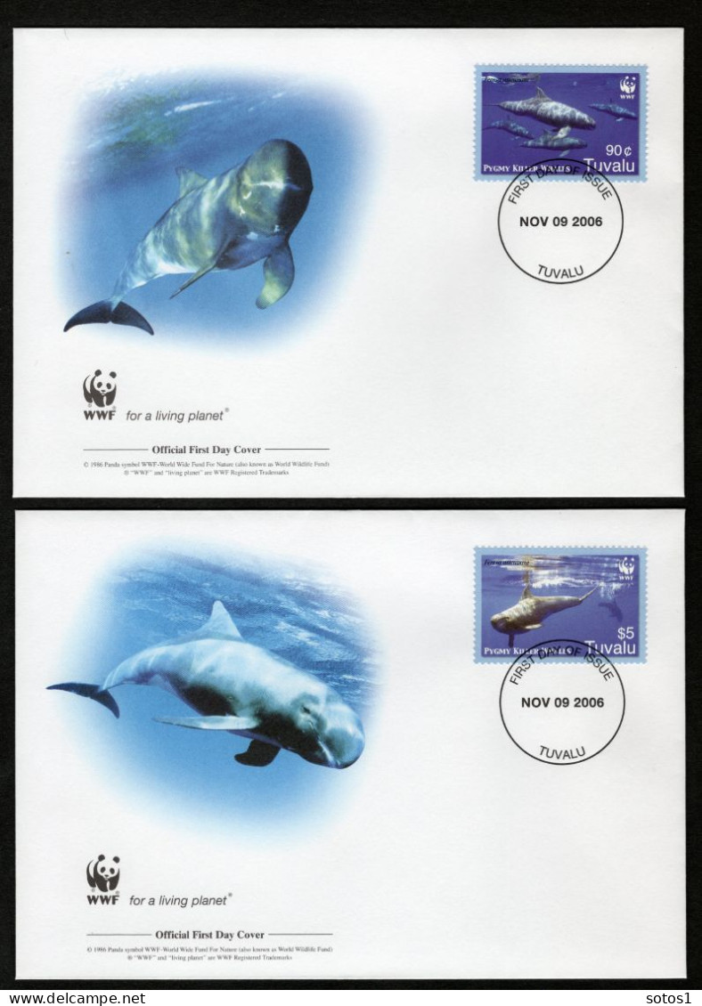 TUVALU Yt. 1141/1144 FDC 4 St. 2006 - Tuvalu (fr. Elliceinseln)