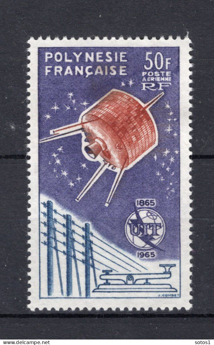 POLYNESIE FRANCAISE Yt. PA10 MH Luchtpost 1965 - Unused Stamps