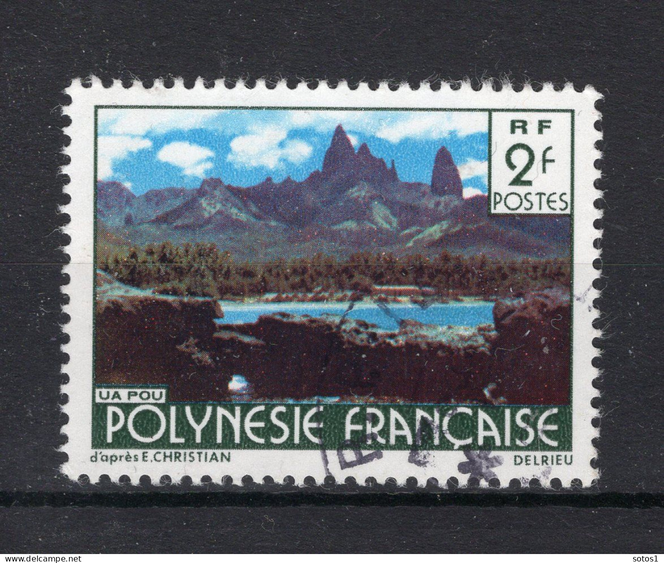 POLYNESIE FRANCAISE Yt. 133° Gestempeld 1979 - 1 - Ongebruikt