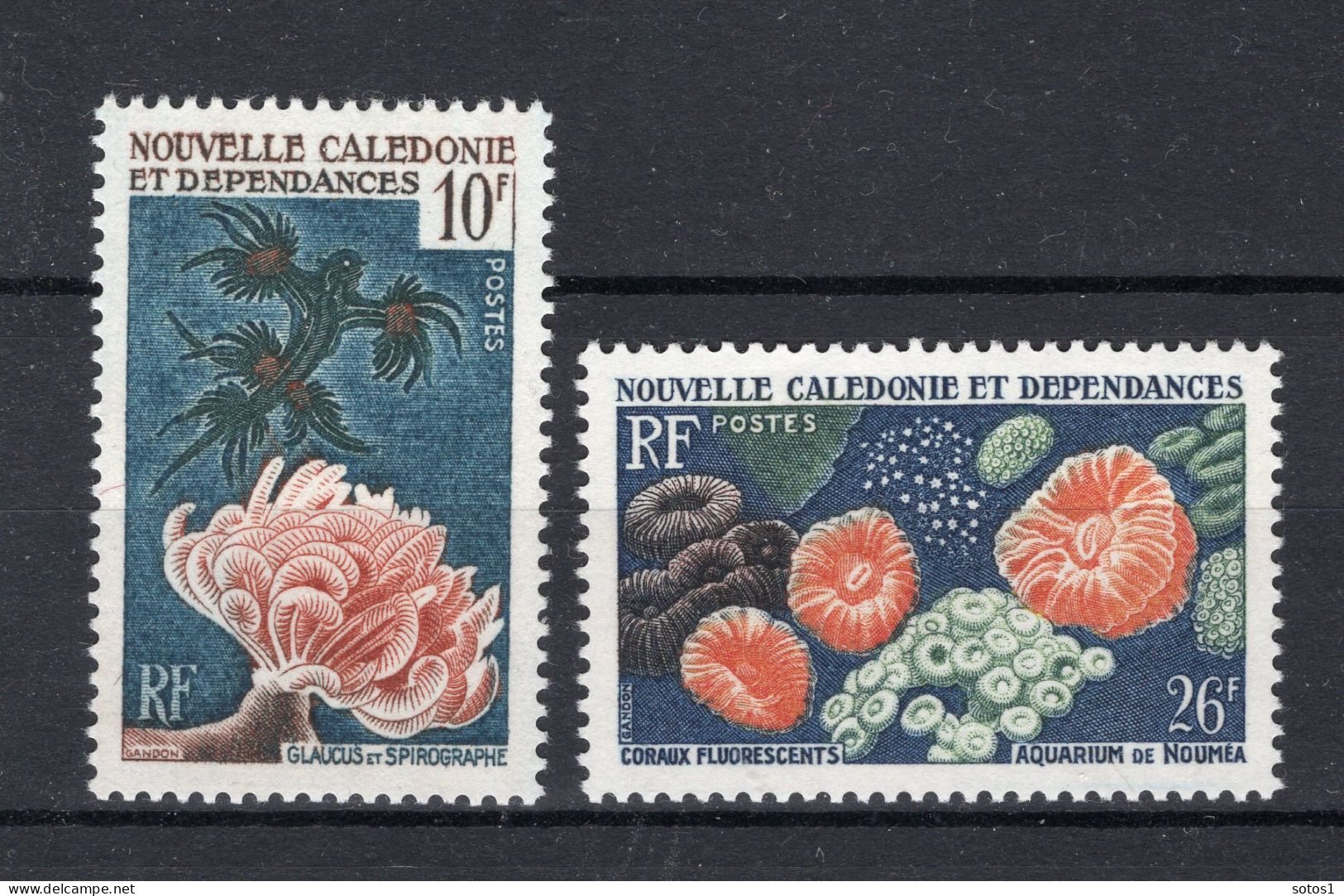NOUVELLE CALEDONIE Yt. 293/294 MNH 1959 - Unused Stamps