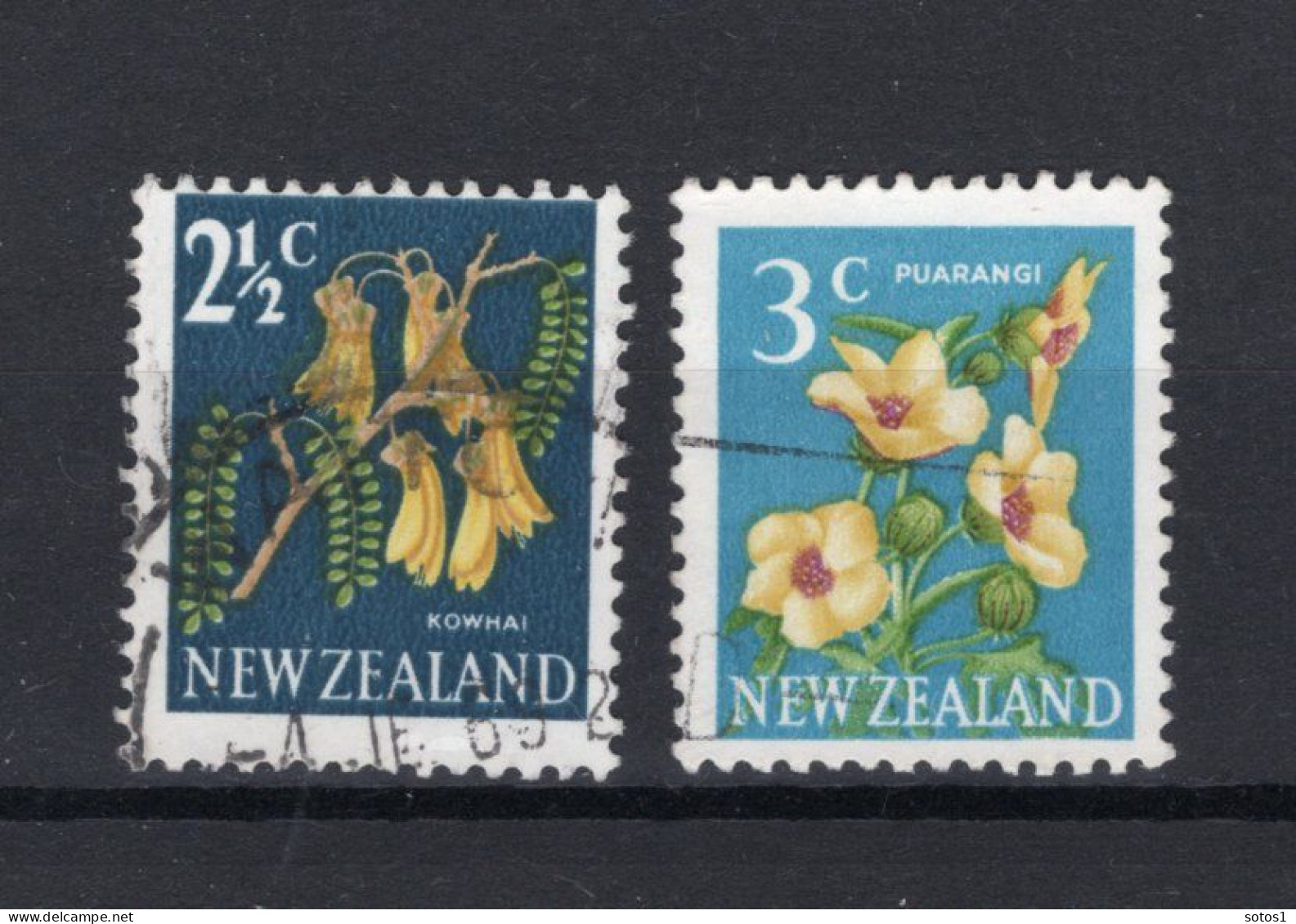 NEW ZEALAND Yt. 446/447° Gestempeld 1967 - Oblitérés