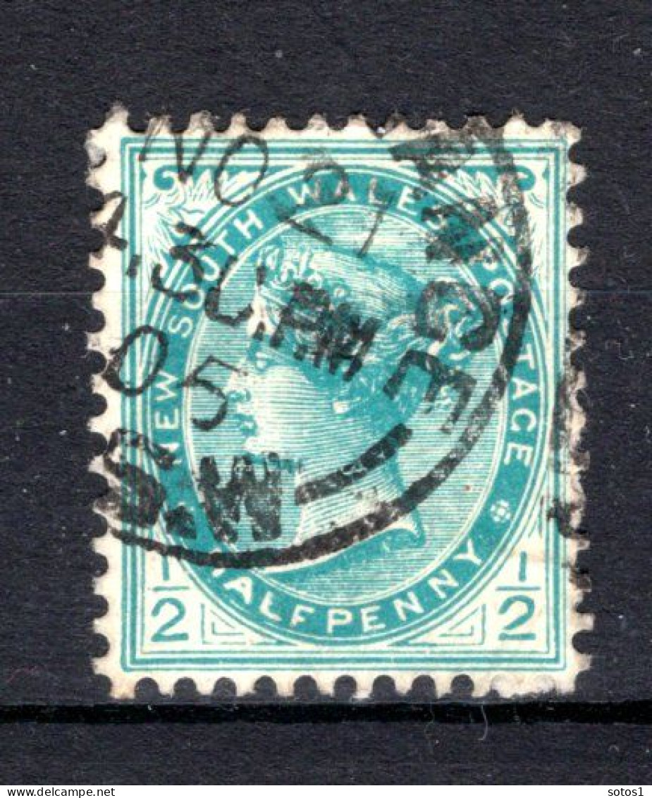 NEW SOUTH WALES Sg. NS298° Gestempeld 1892 - Oblitérés