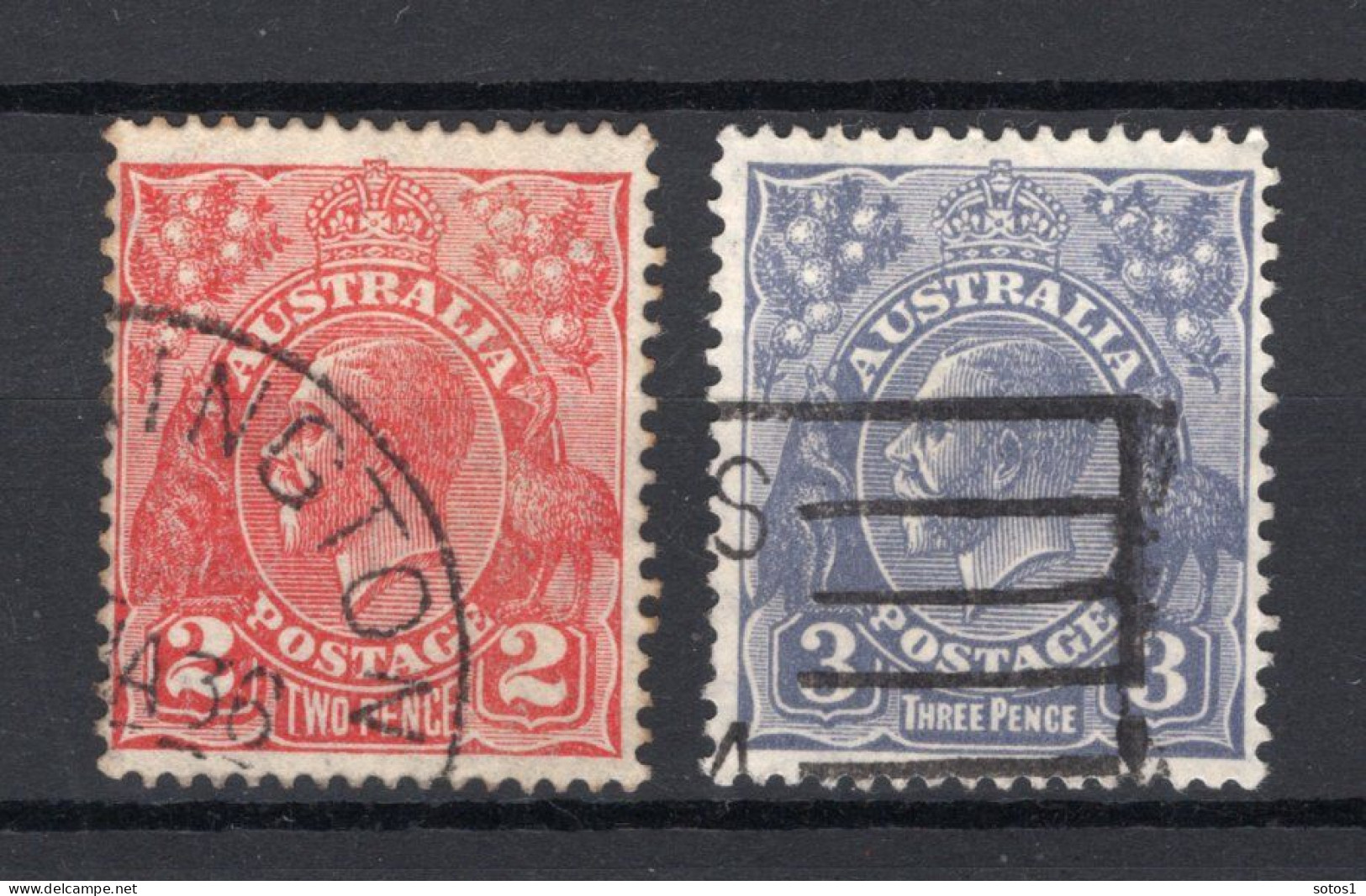 AUSTRALIA Yt. 79/80° Gestempeld 1931-1936 - Mint Stamps